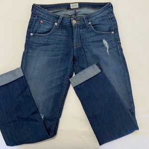 Hudson Jeans- Bacara Crop Straight Cuffed